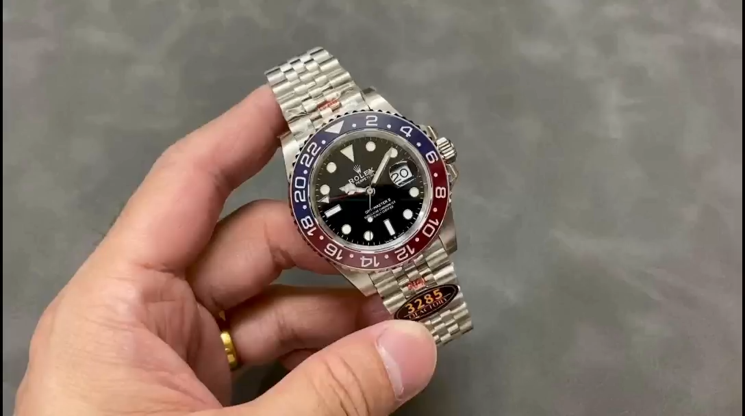 Rolex GMT-Master II 126710BLRO Stainless Steel Black Dial 40MM Mens Replica Watch