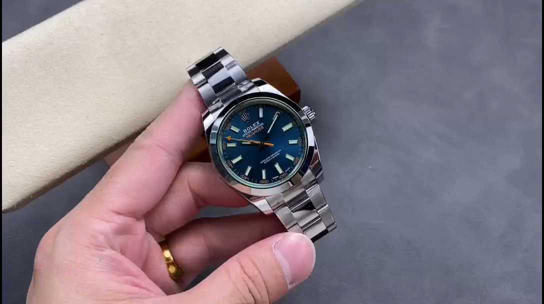 Rolex Milgauss 116400GV Stainless Steel Z-blue Dial 40mm Mens Replica Watch
