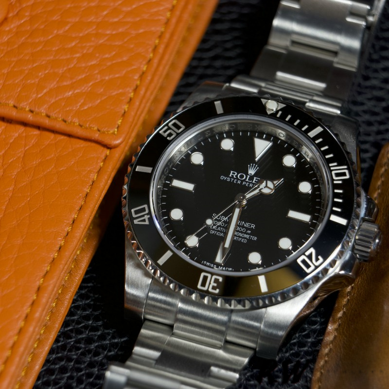 Rolex Submariner 114060 Stainless Steel Black Dial 40mm Mens Replica Watch