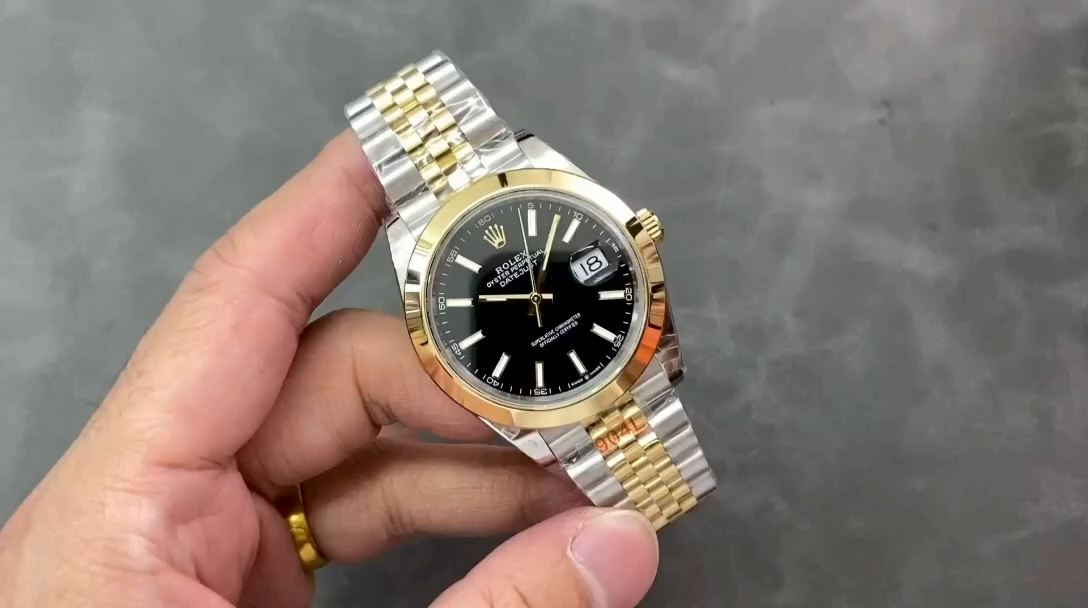 Rolex Datejust 41 Black Dial Jubilee Bracelet M126303 0014 Men's Watch