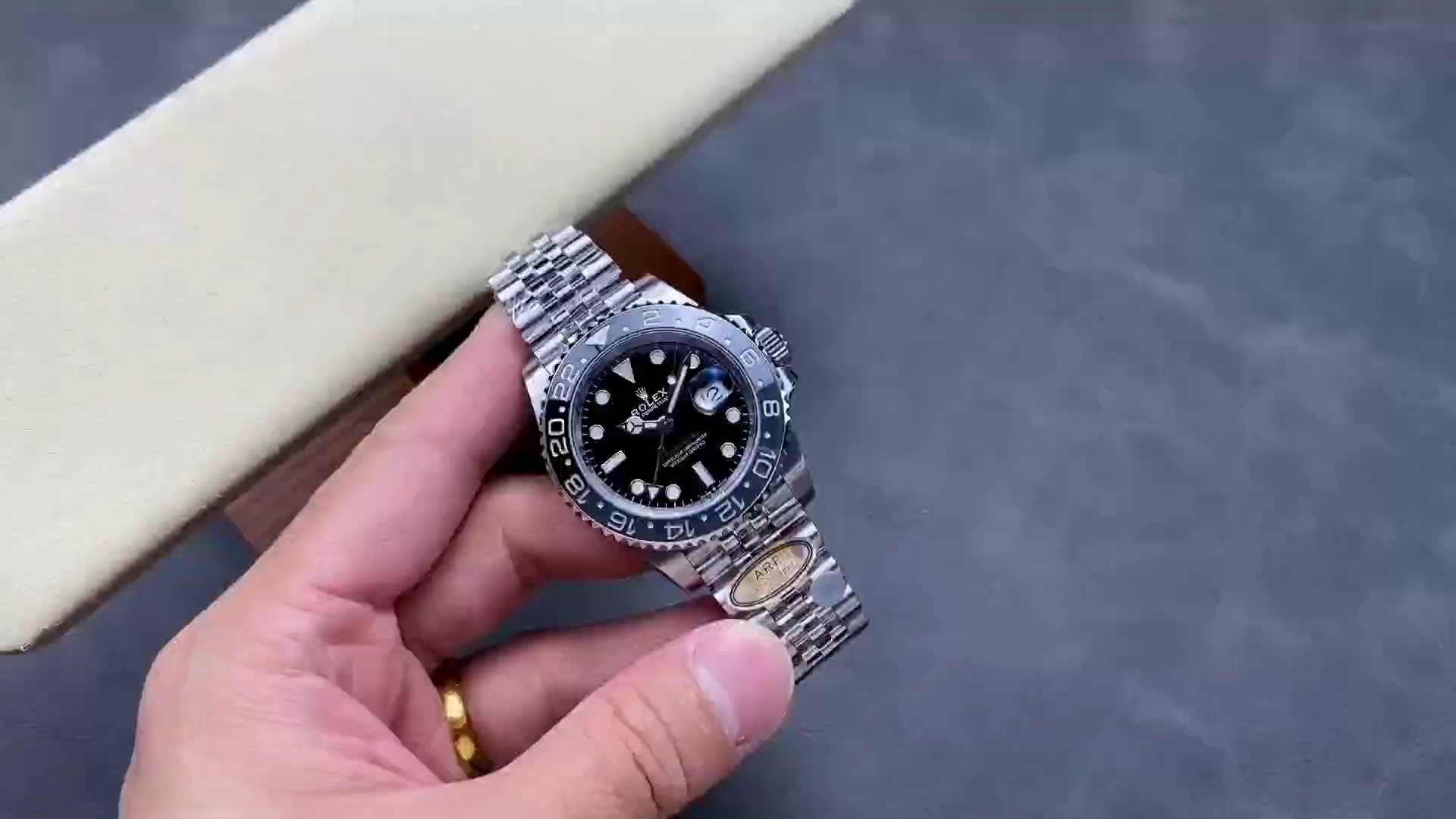 Rolex Gmt Master II Automatic Black Dial M126710GRNR 0003 40mm