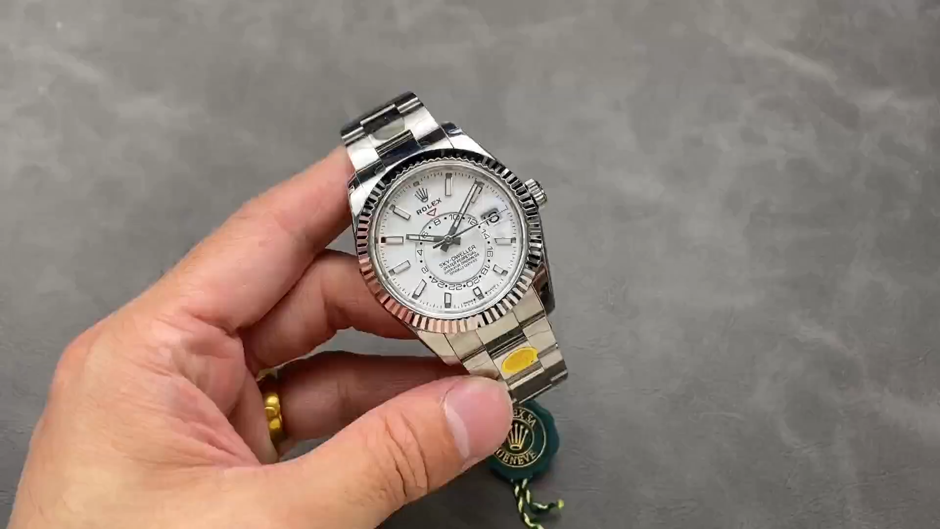 Rolex Sky Dweller 42 Oystersteel White Dial m336934 0003 Men's Watch