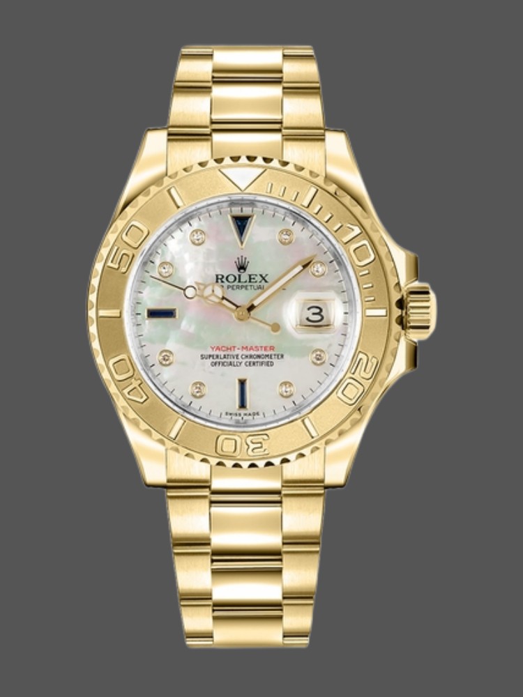 Rolex Yacht-Master 168628 MOP Dial 35mm Unisex Replica Watch