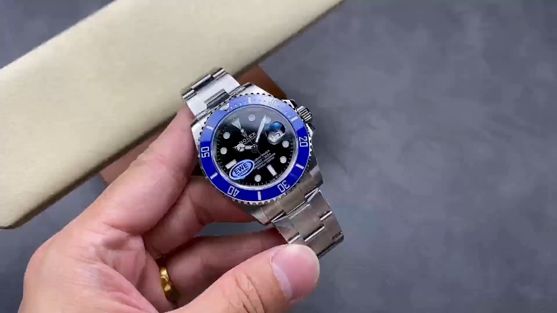 Rolex Submariner 126610 Blue Bezel Black Dial 41mm Mens Replica Watch