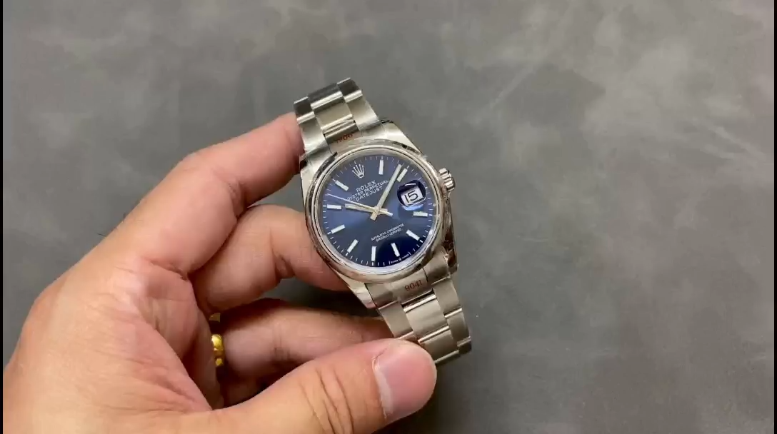 Rolex Datejust 126200 Blue Dial Stainless Steel 36MM Unisex Replica Watch