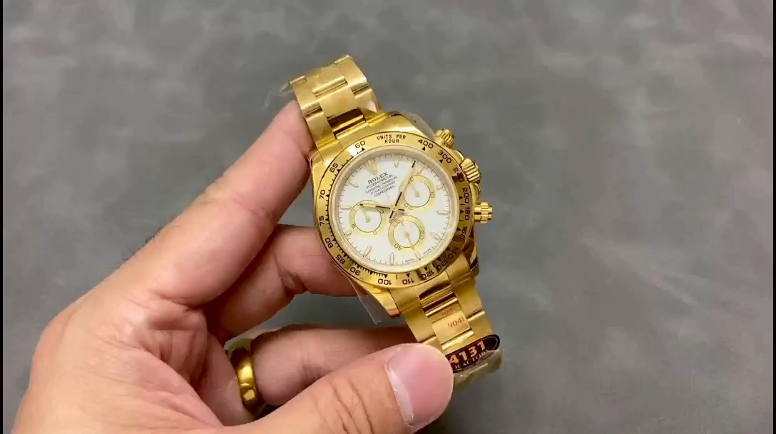 Rolex Cosmograph Daytona 116528 White Index Dial 40MM Mens Replica Watch