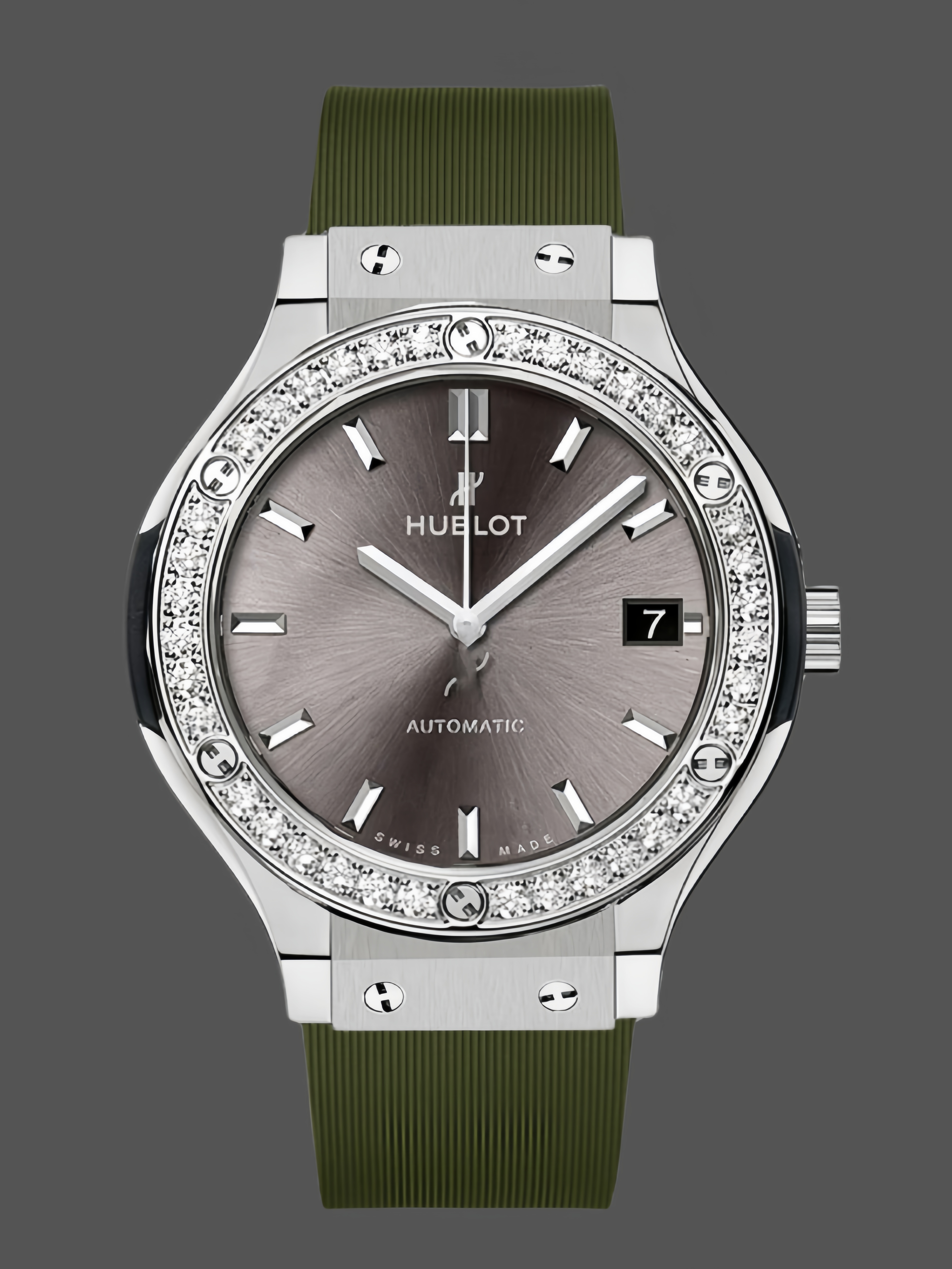 Hublot Classic Fusion Grey Dial 42mm Mens Replica Watch