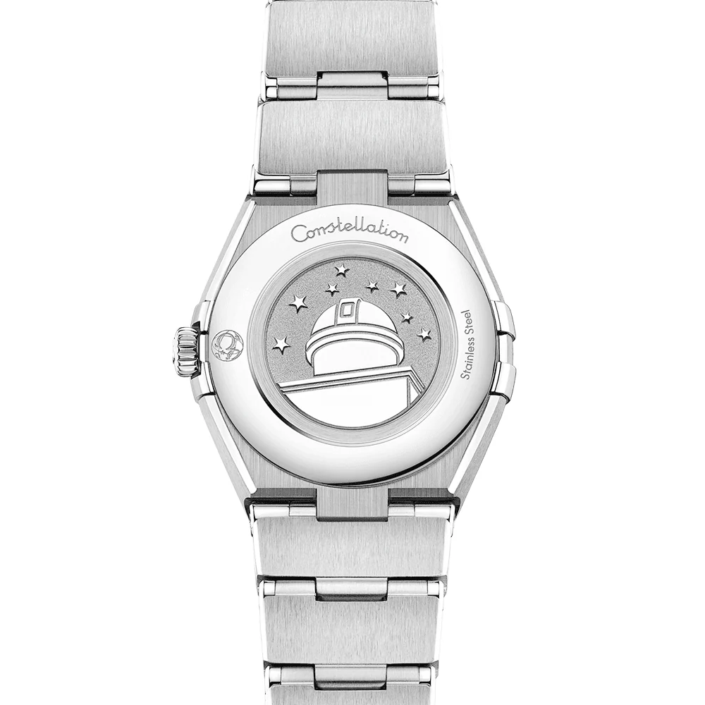 OMEGA Constellation 25mm Grey Index Dial Ladies Watch