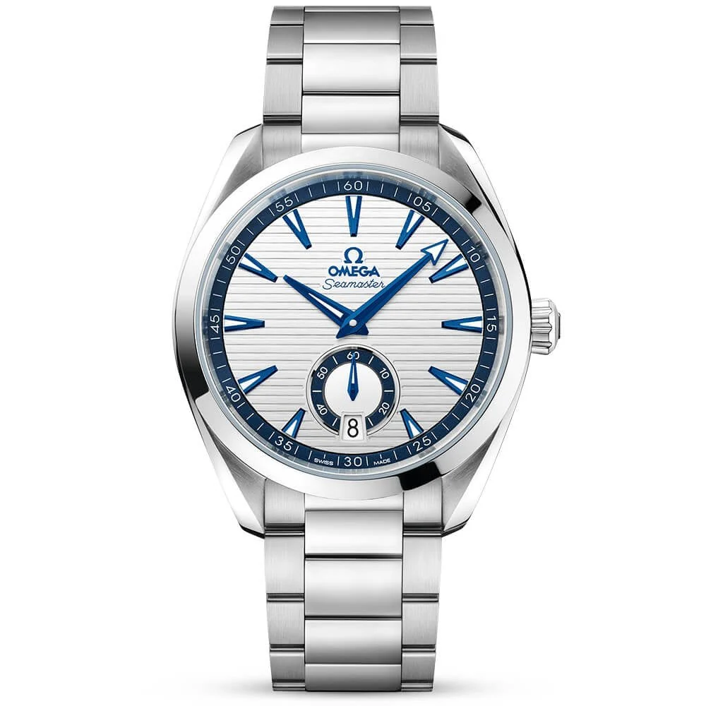 OMEGA Seamaster Aqua Terra Small Seconds 41mm Silver/Blue Dial Bracelet Watch