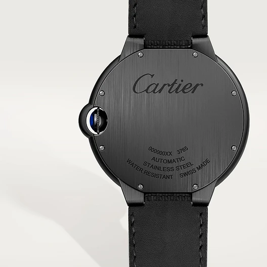 CARTIER BALLON BLEU CARBON WATCH 42 mm