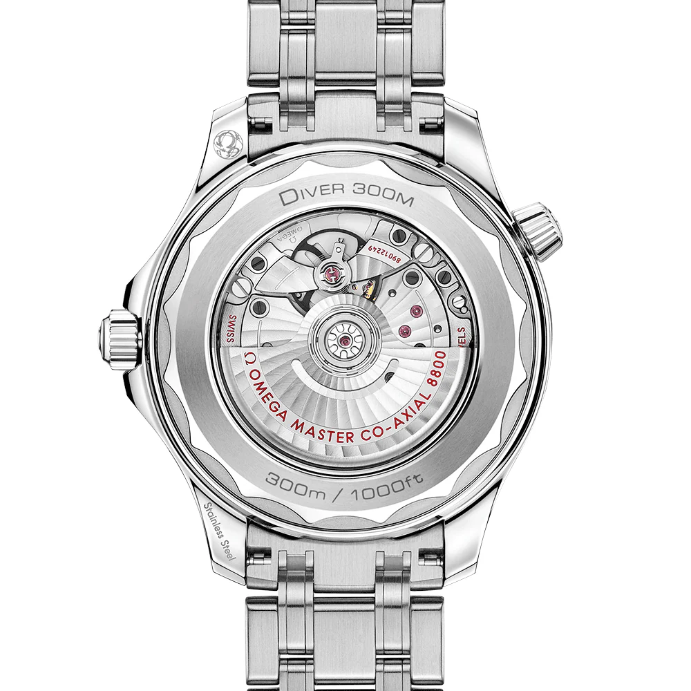 OMEGA Seamaster Diver 300m 42mm White Dial Men's Bracelet Watch