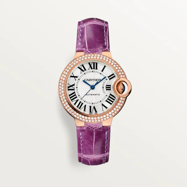 CARTIER BALLON BLEU Diamond Yellow Gold 33mm