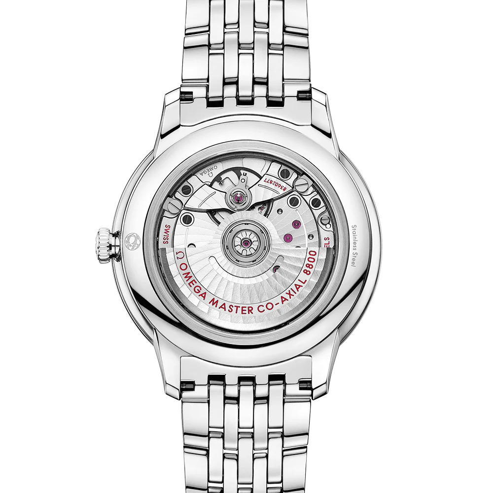 OMEGA De Ville Prestige 40mm Black/Rose Dial Men's Automatic Bracelet Watch