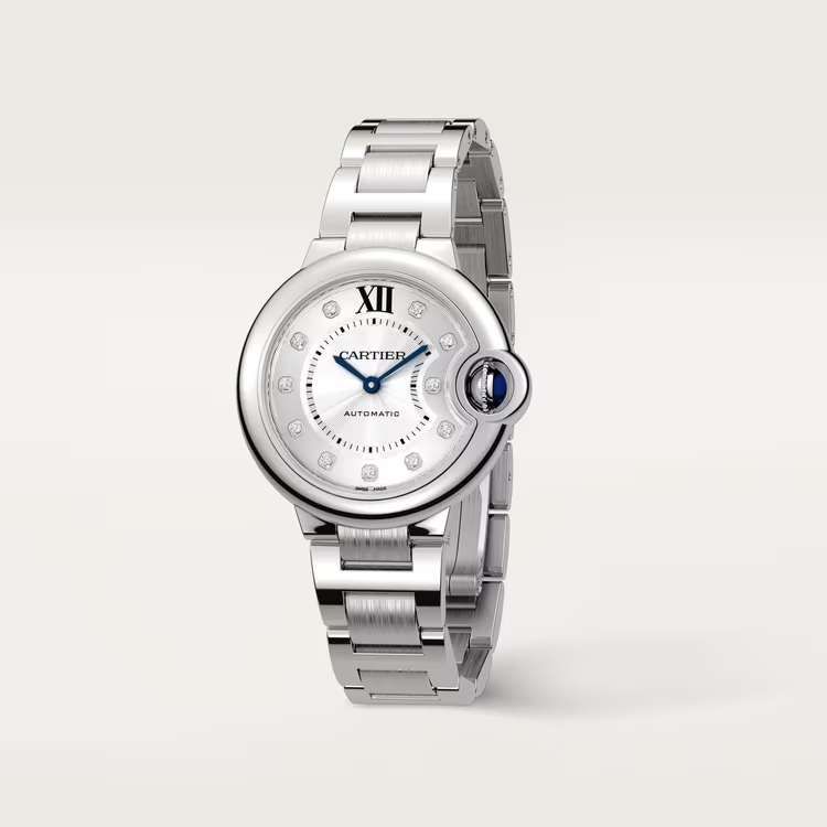CARTIER BALLON BLEU Diamond Dial 33mm