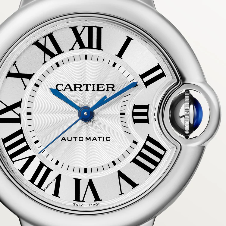 CARTIER BALLON BLEU Alligator Strap 33mm