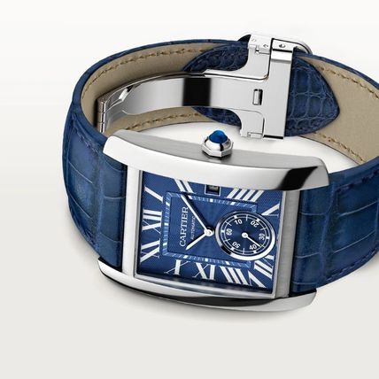 CARTIER Tank MC Blue 44mm