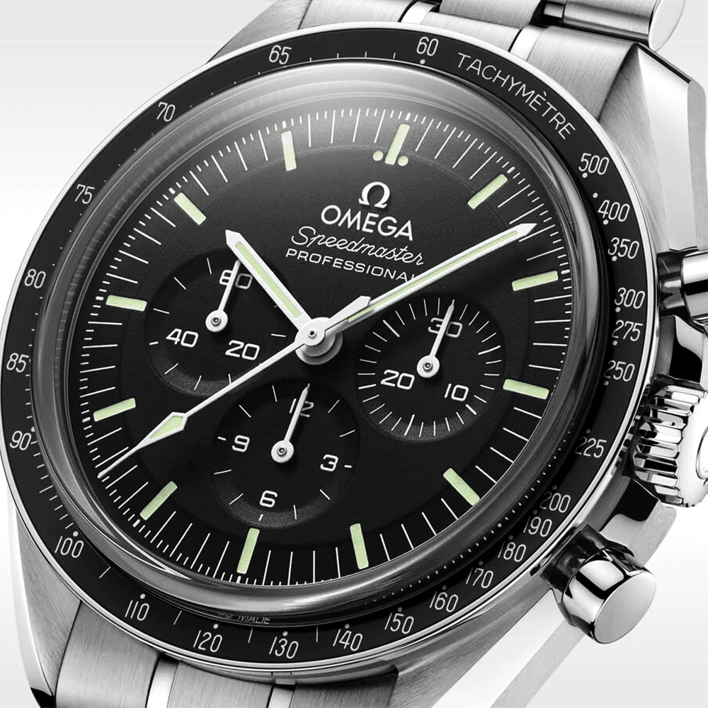 OMEGA Speedmaster Moonwatch 42mm Sapphire Glass Men's Bracelet Watch