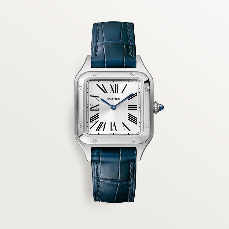CARTIER SANTOS-DUMONT Blue Strap 38mm