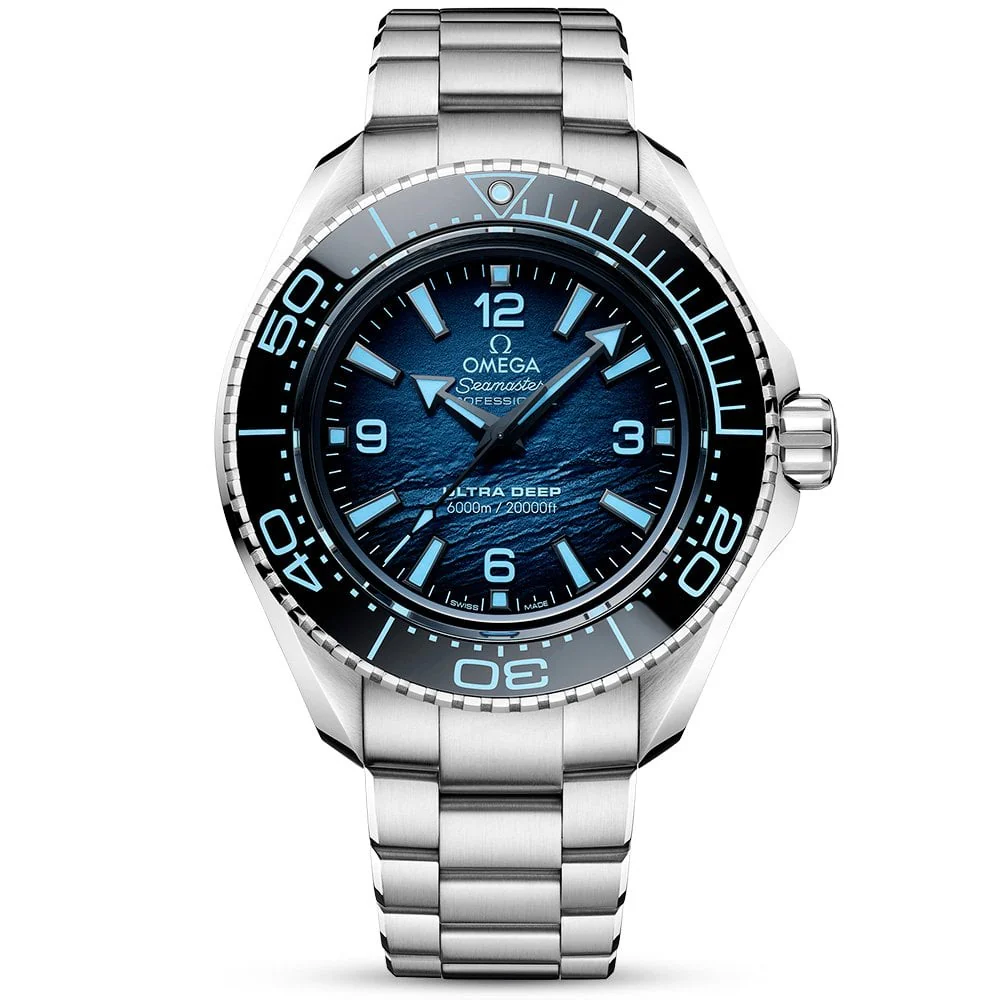 OMEGA Seamaster Planet Ocean Ultra Deep 6000m 45.5mm Summer Blue Dial Watch