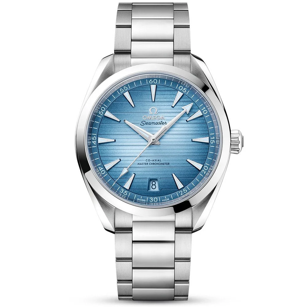 OMEGA Seamaster Aqua Terra 41mm Summer Blue Dial Automatic Bracelet Watch