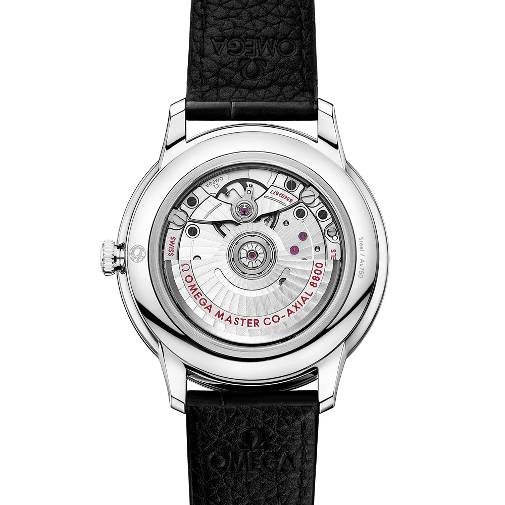 OMEGA De Ville Prestige 40mm Silver Dial Men's Automatic Strap Watch