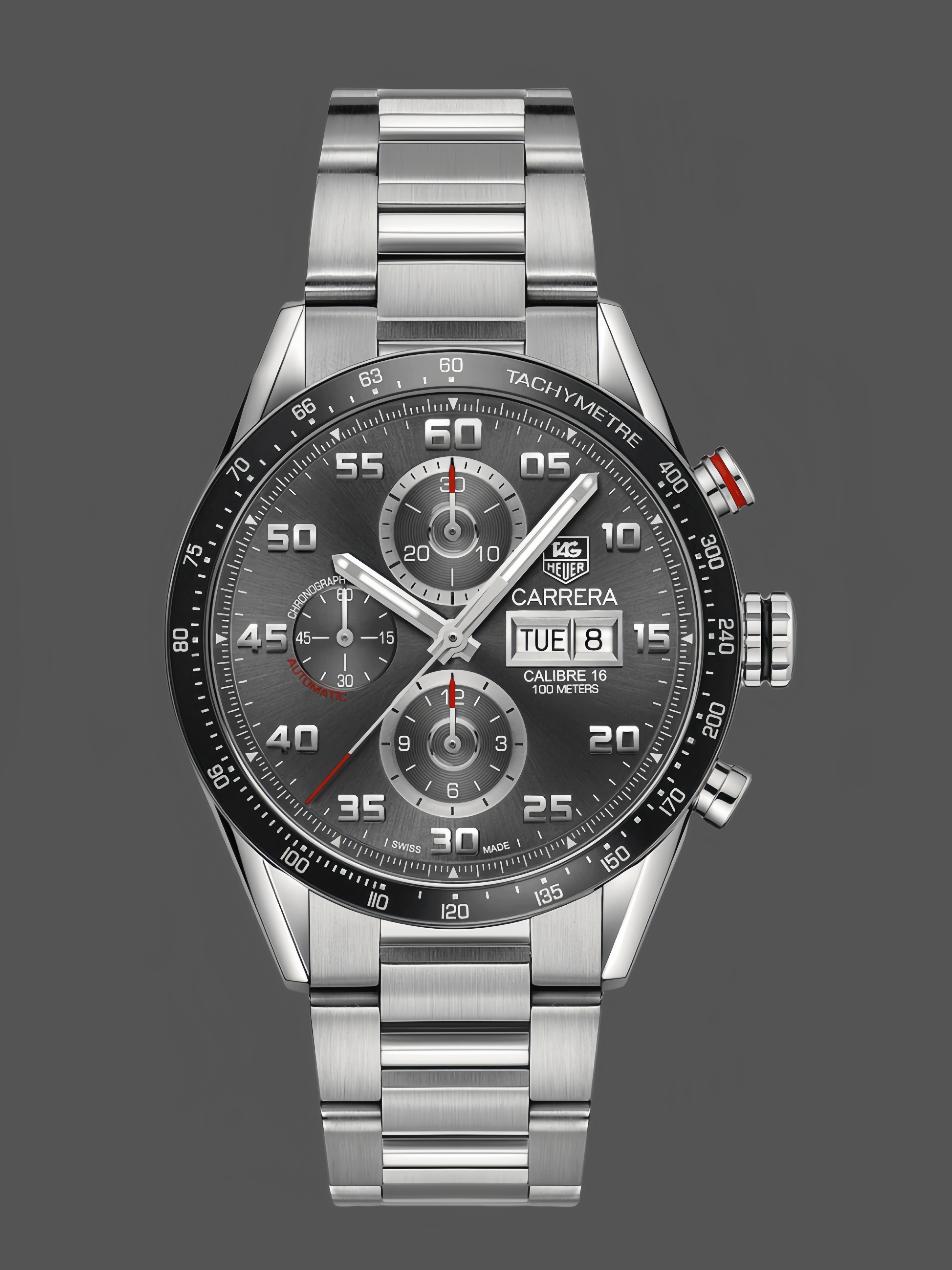 Tag Heuer Carrera Calibre 16 Automatic CV2A1U.BA0738 43mm Mens Watch